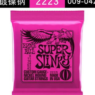 ball 2221 Ernie 美国2220 电吉他弦镀镍 2222 2223