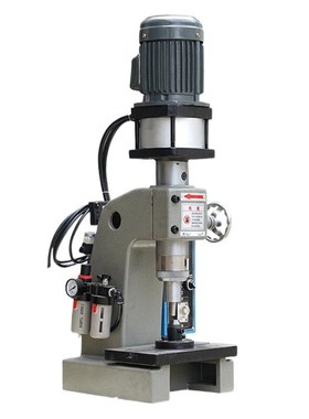 141143台式全自动气压气动铜柱铆接机空心实心旋铆机定制厂家