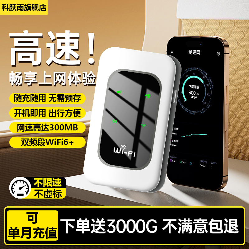 2025全新旗舰免插卡随身WiFi6