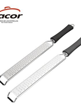 LACOR原装进口长条板擦丝器柠檬刨奶酪擦丝烘焙擦丝grater