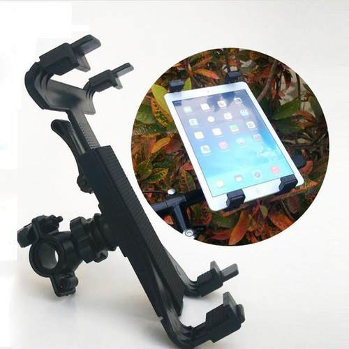 适用ipad 10-14寸手机平板电脑11寸摩托车单车支架座