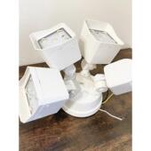 角度任意调节 出老美45瓦led泛光灯运动传感器三头灯超亮庭院灯