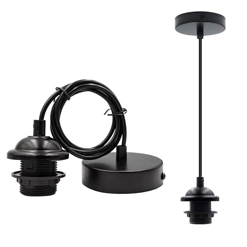 包邮E27灯头大螺口明装灯座 复古工业风简装餐吊单头DIY吊灯