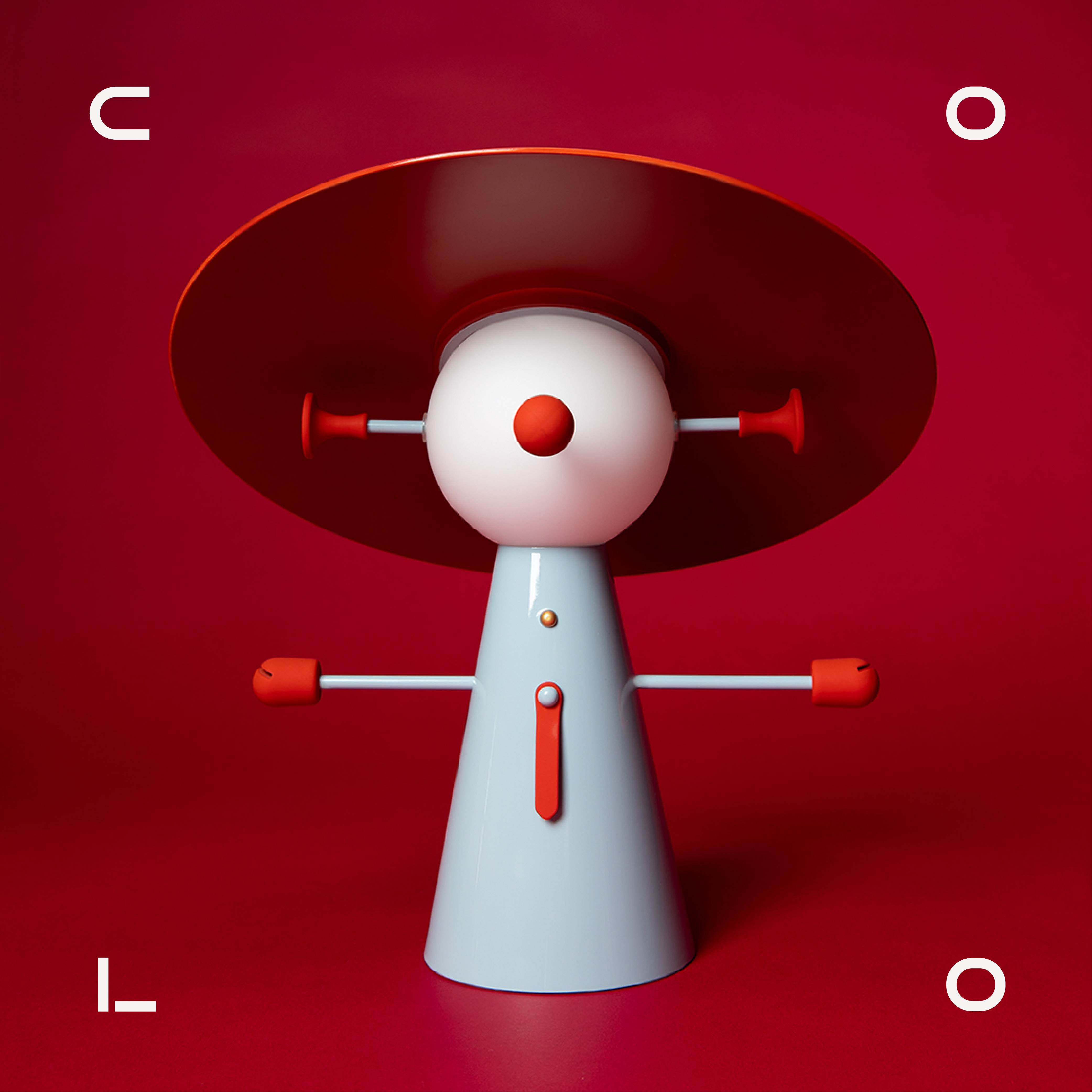 CLOO角落 Buddy灯仔北欧现代创意原创设计书桌面床头卧室氛围台灯