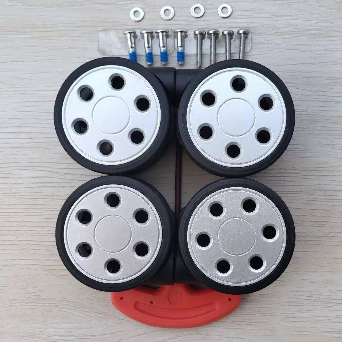 适用于 于rimowa轮子/日默瓦行李箱eben万向轮静音轮登机箱轱辘