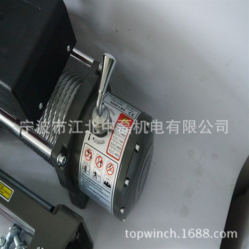 厂家生产 牵引机 12v 9500lb 4X4 越野车电动绞盘 汽车绞盘起吊机