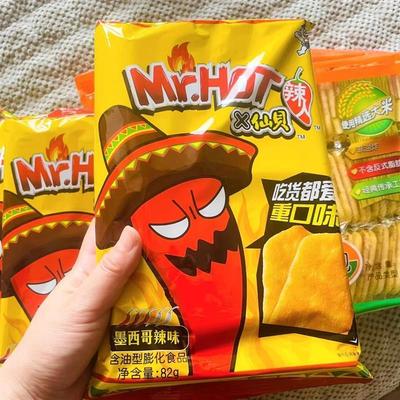 旺旺Mr.HOT辣人仙贝82g*3