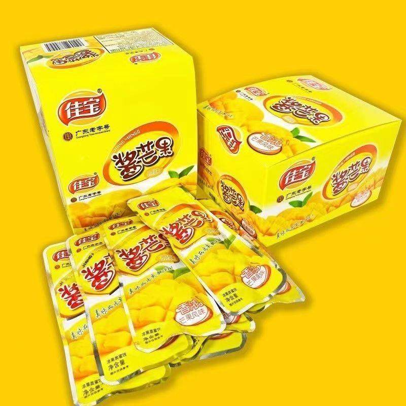 佳宝原味15g酱芒果老品牌酸酸甜甜零食便宜好吃优质芒果果脯干果