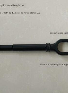 红旗Ehs 3新能源拖车吊钩整体锻造无焊坚固耐用直径18间距2.5