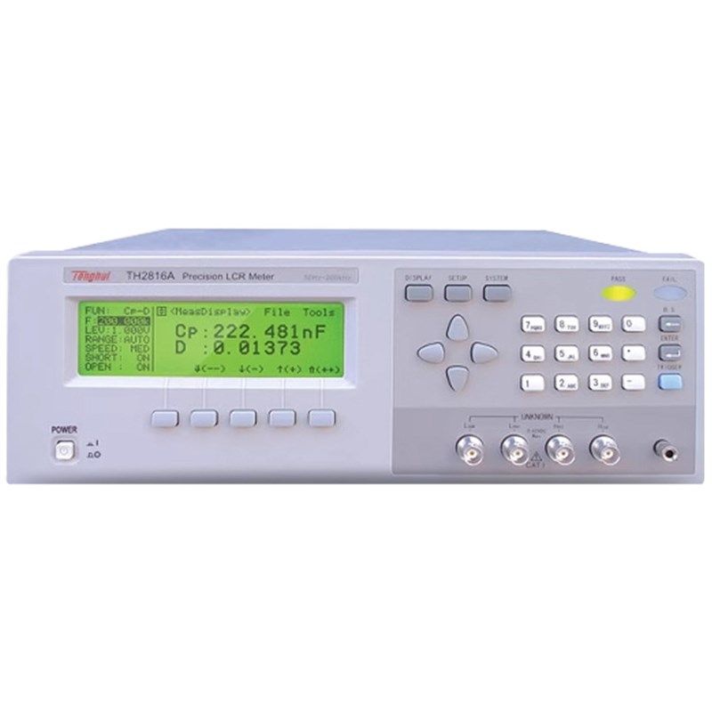 同惠TH2816A+电桥测试仪高精度LCR数字元器件电桥电容电感测量仪