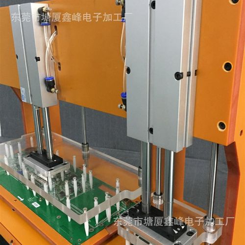 PCBA电路板测试治具架 工装夹具 气动自动烧录焊接定位测试治具