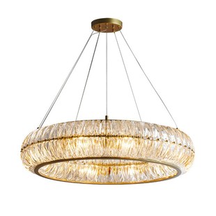 别墅卧室欧式 风格 吊灯餐厅吊灯 玻璃灯简约美式 客厅后现代轻奢时尚