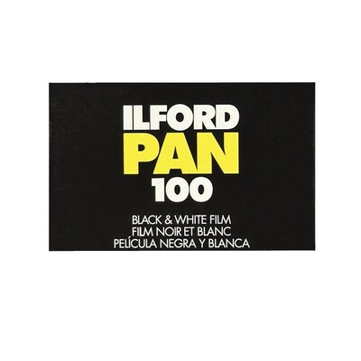 英国135黑白胶卷依尔福ilford伊尔福PAN100新鲜黑白胶片
