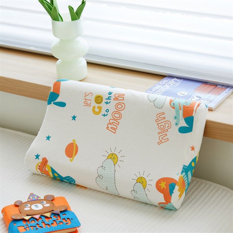 儿童乳胶枕婴幼儿天然乳胶枕头宝宝护劲枕芯3-6岁1宝宝整头