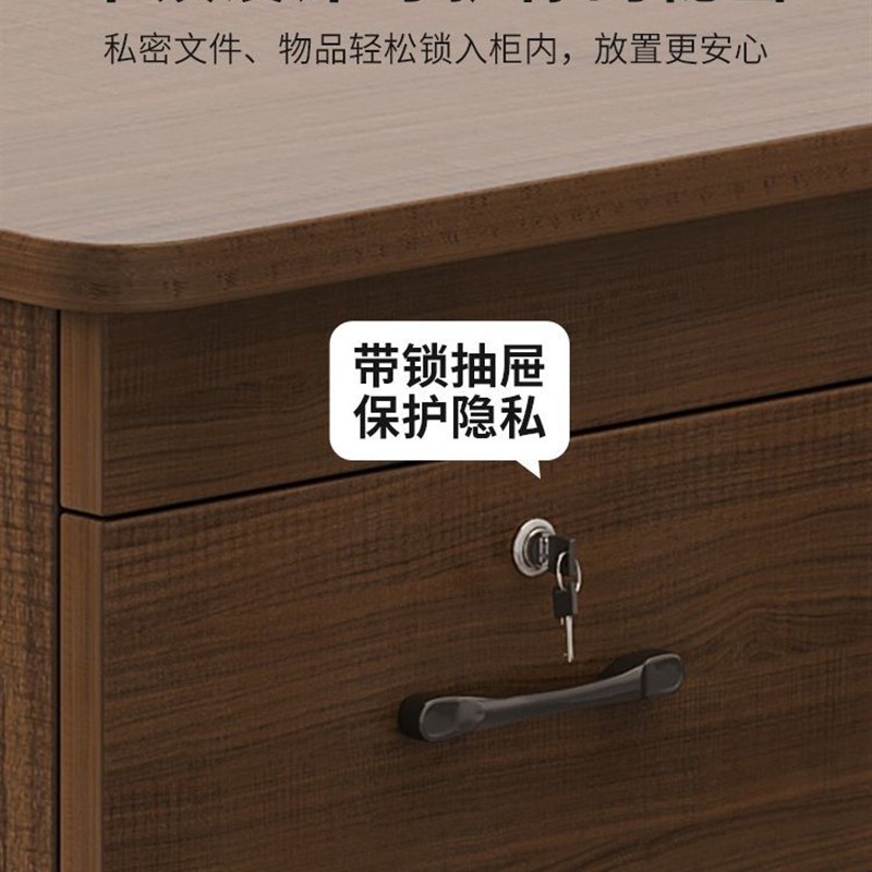 双人位对坐办公桌员工位办公室桌椅组合简约现代极简职员电脑桌子