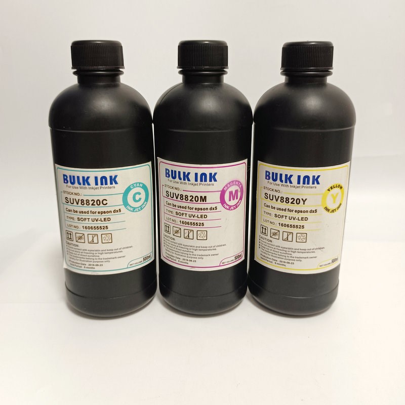 uv墨水uv平板打印机墨水 适用于epson喷头uv硬性柔中性直喷墨水