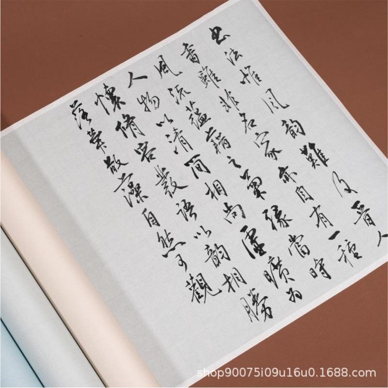 国展纸四尺天然矿彩宣纸六尺毛笔书法作品纸八尺画展比赛用纸