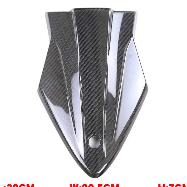 适用摩托车配件BMW S1000RR/S1000R改装驼峰 全真碳纤维外壳14-20