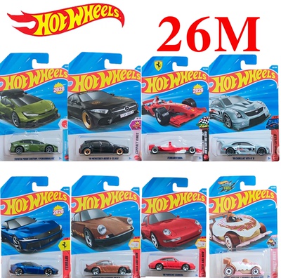 2026M新批次风火轮合金小车F1迈凯伦法拉利擎天柱布加迪车模玩具