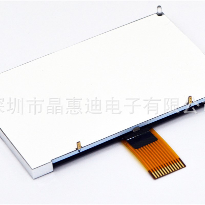 3.5寸/蓝底白字/SPI串口/12PIN/19296点阵/液晶模块/负显/COG