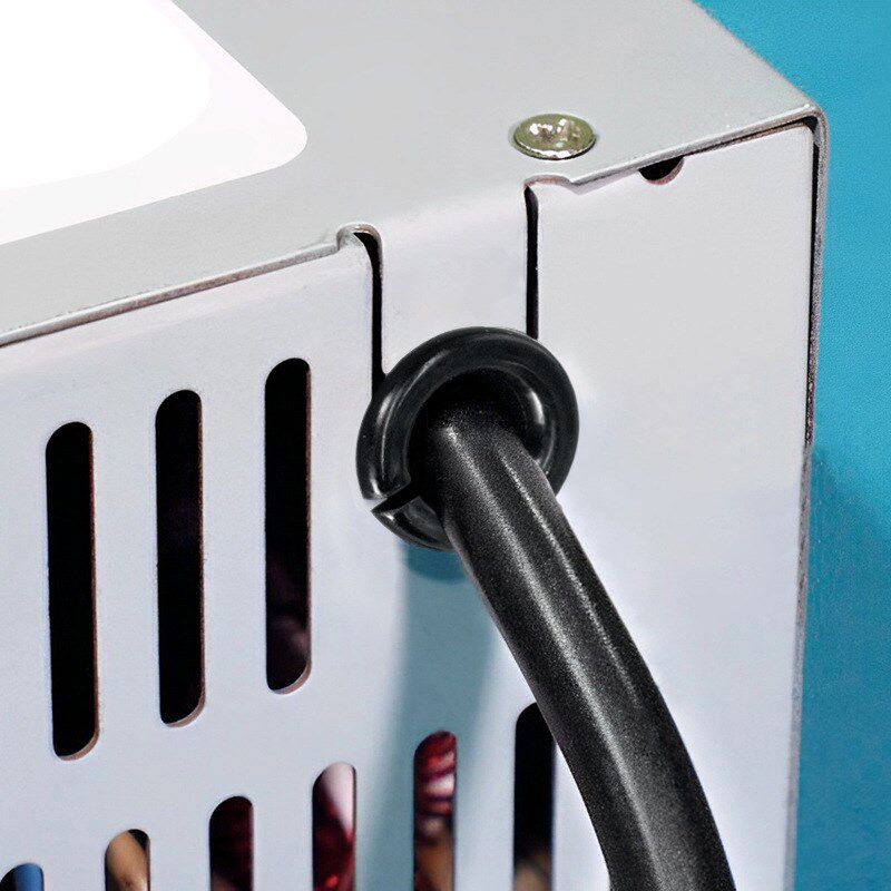 OSB扣式塞头护线套尼龙开口理线环机箱护线圈塑料出线圈束线护套