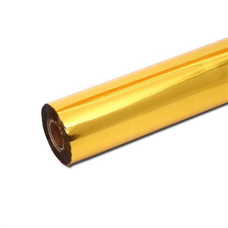 鑫鑫直供烫金材料烫金纸电化铝110金光泽度亮不飞金耐印各种烫印