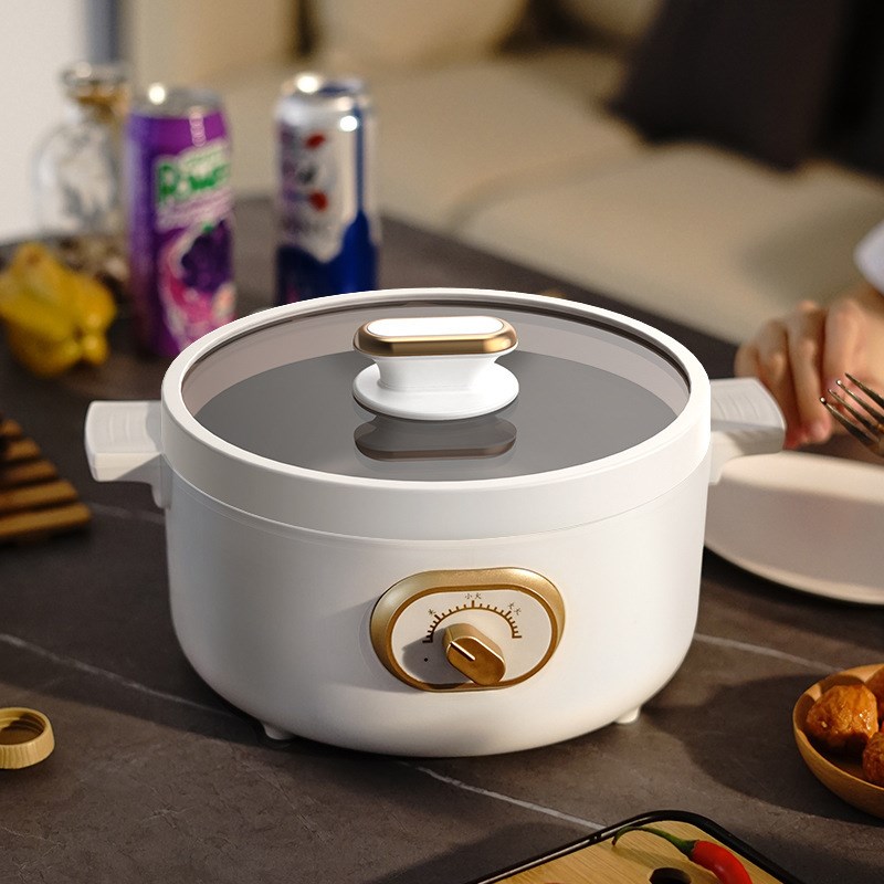 3L电火锅多功能家用电热锅宿舍煮面锅电热锅火锅大容礼品