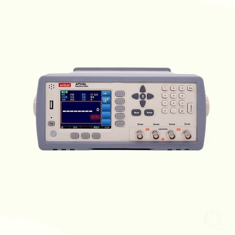 安柏 AT516L直流电阻仪 测量范围0.001m-30K 准确度 0.1%