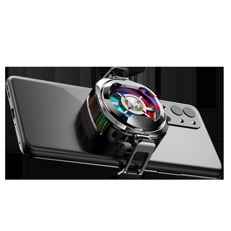 米墨CX07结冰款手机散热器半导体制冷静音磁吸背夹通用带三档数显