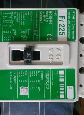 CUTLER HAMMER塑壳断路器3P 690V  Fi 225