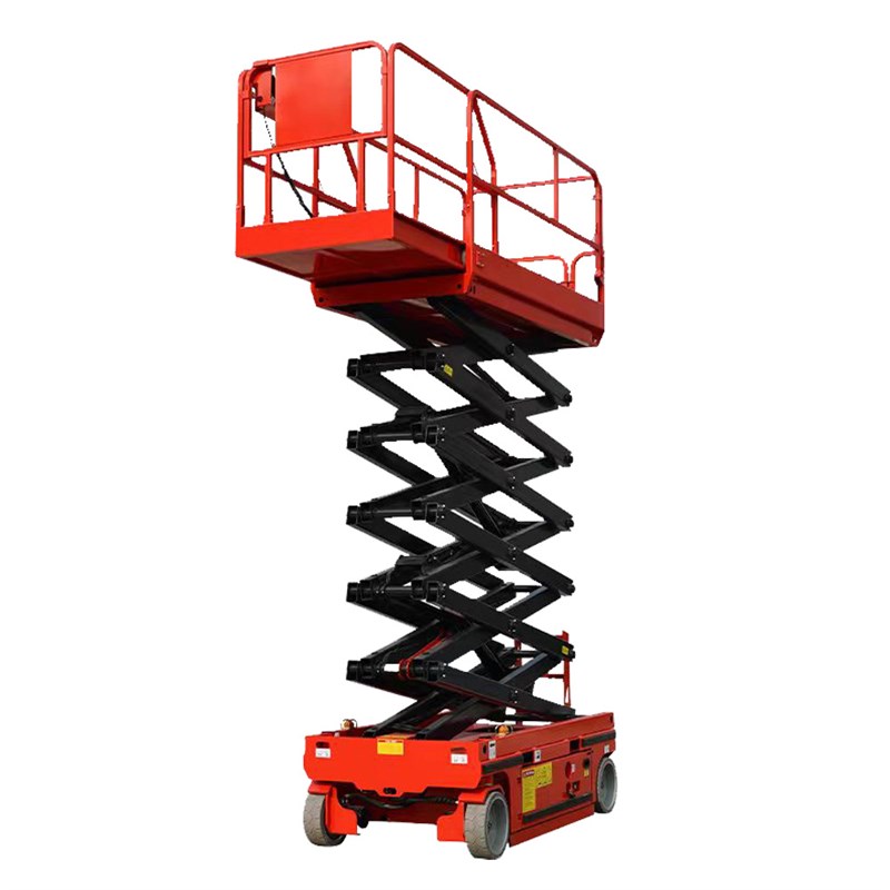 电动液压升降平台剪叉高空作业车登高车施工升降机 自行走高空车