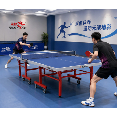 双鱼603专业乒乓球台赛事级台面防滑耐磨俱乐部训练/学校体育首选