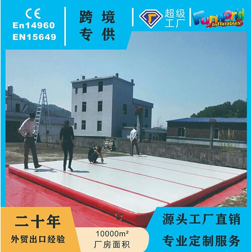 跨境户外钓鱼充气浮毯水上乐园派对充气浮排健身运动瑜伽拉丝气垫