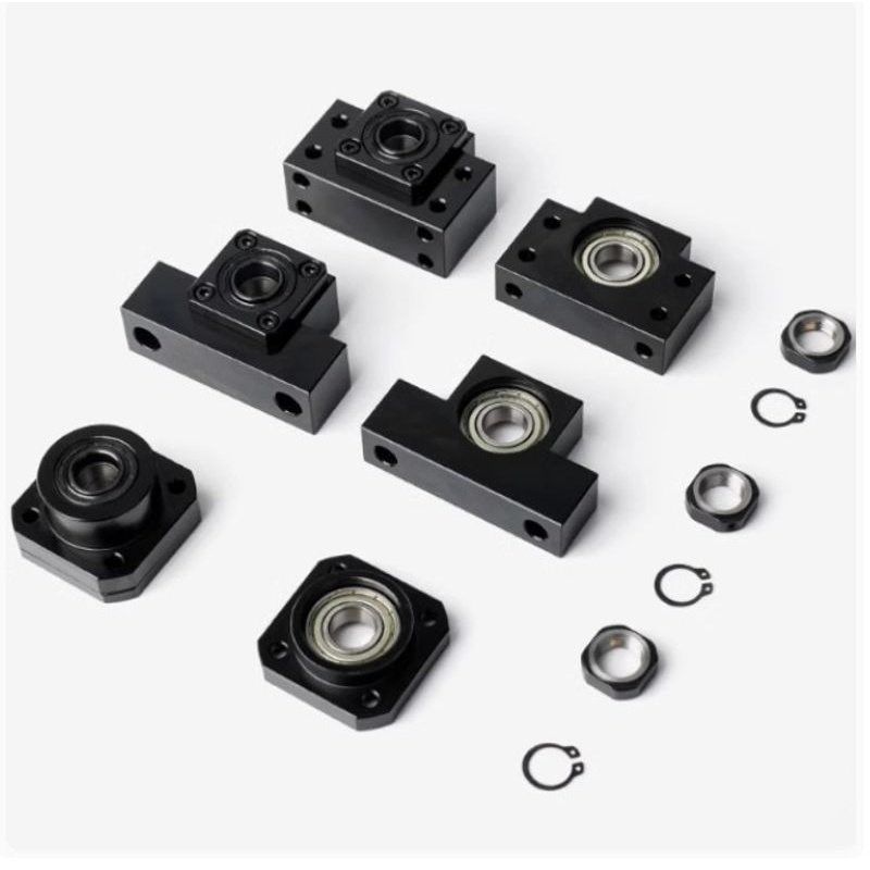 方形丝杠支撑座固定座LE252怡和达型