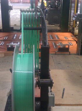 25*1.27mm 塑钢打包带 J2490 塑钢带 Signode信诺 绿色光面包装带