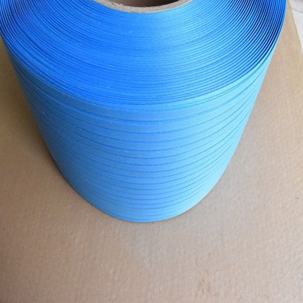 天蓝色彩色半透明0906PP机用打包带包装带塑料纸箱捆包带子