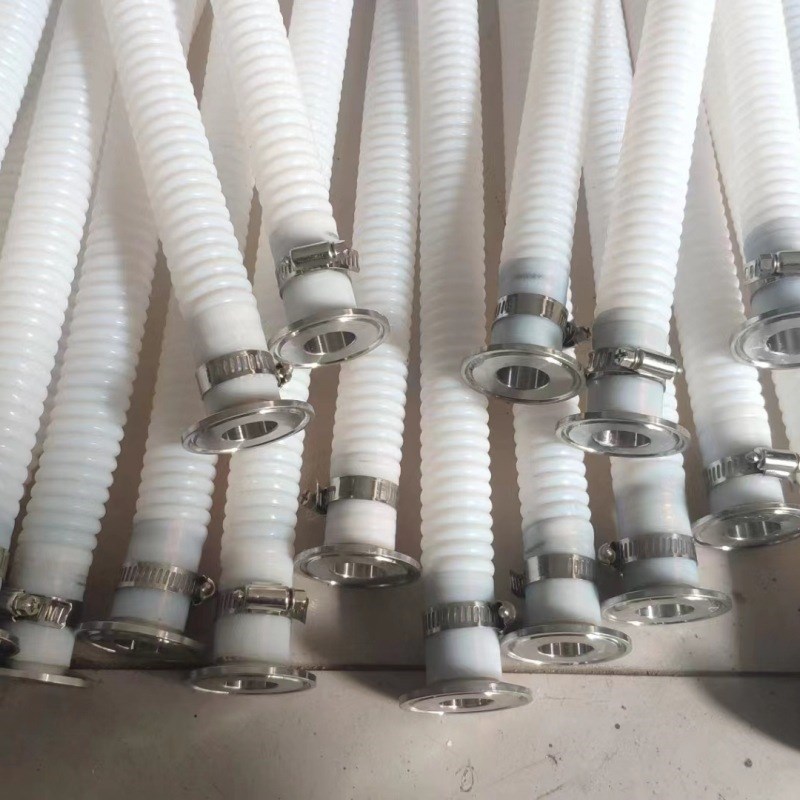 加工四氟波纹管 防腐软管  PTFE波纹管内径8 10 12 16 20 25 32