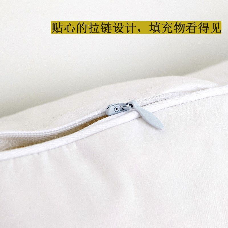 厂家直供五星级酒店羽绒枕头正方形家用抱枕床头靠垫靠枕羽绒抱枕