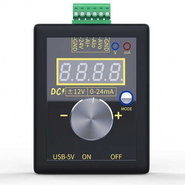SG-002手持式0-10V/0-4-20mA模拟电压电流信号发生器调试源校验仪