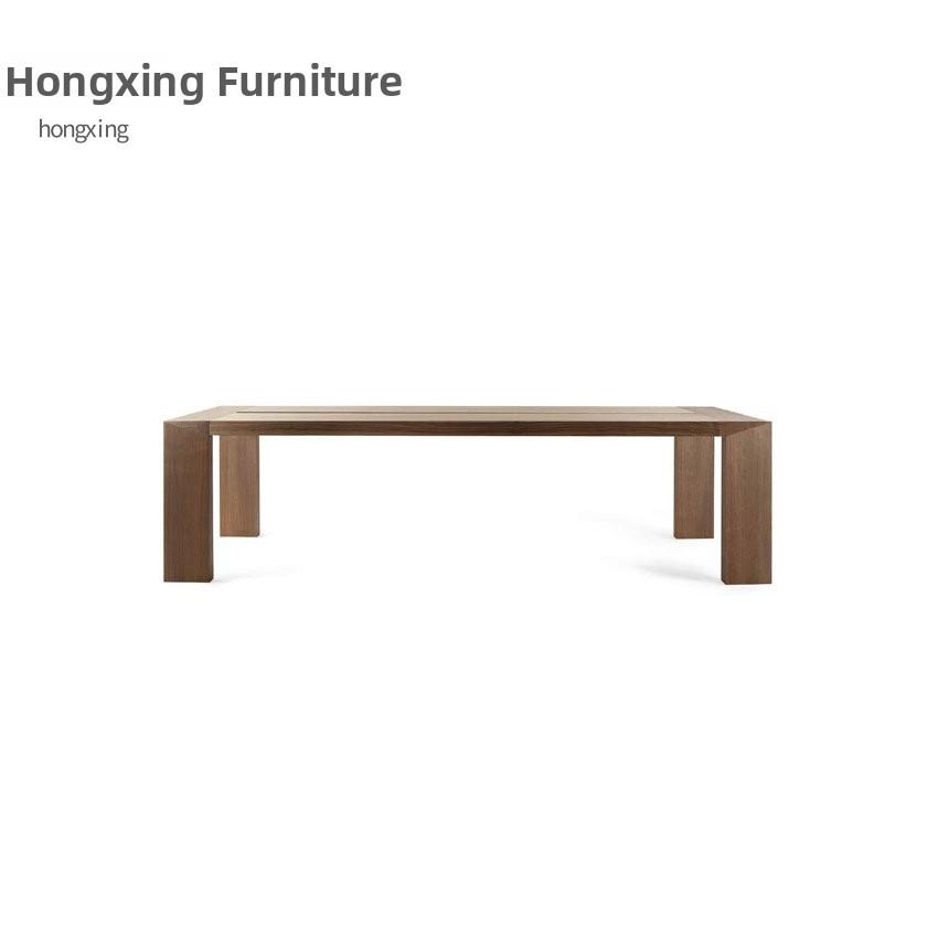 北美黑胡桃传承家具餐桌实木经典意大利无障碍豪华斯堪的纳维亚六