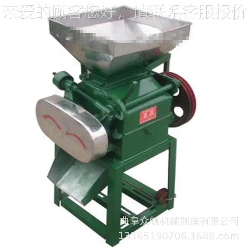 粱家MAF用小型挤扁机用途粮食压扁高机核桃仁破碎机多厂家供应