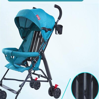 采购产品便携式儿童婴儿车,超轻和简单的折叠伞婴儿车,L可以坐和