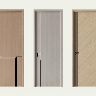 生态门实木门室内O门卧室门套装 实木 门房间门 碳晶门 木门室内门