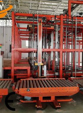 厂家直销在线缠绕机TP2000FZ无人化输送系统在线缠绕膜机