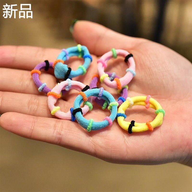 女宝宝发圈小号弹力毛巾圈根扎头D100发皮筋儿童发绳女孩新品