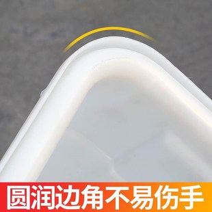 水产养殖桶特厚牛筋桶箱养鱼桶养殖水桶四方形塑料桶方桶