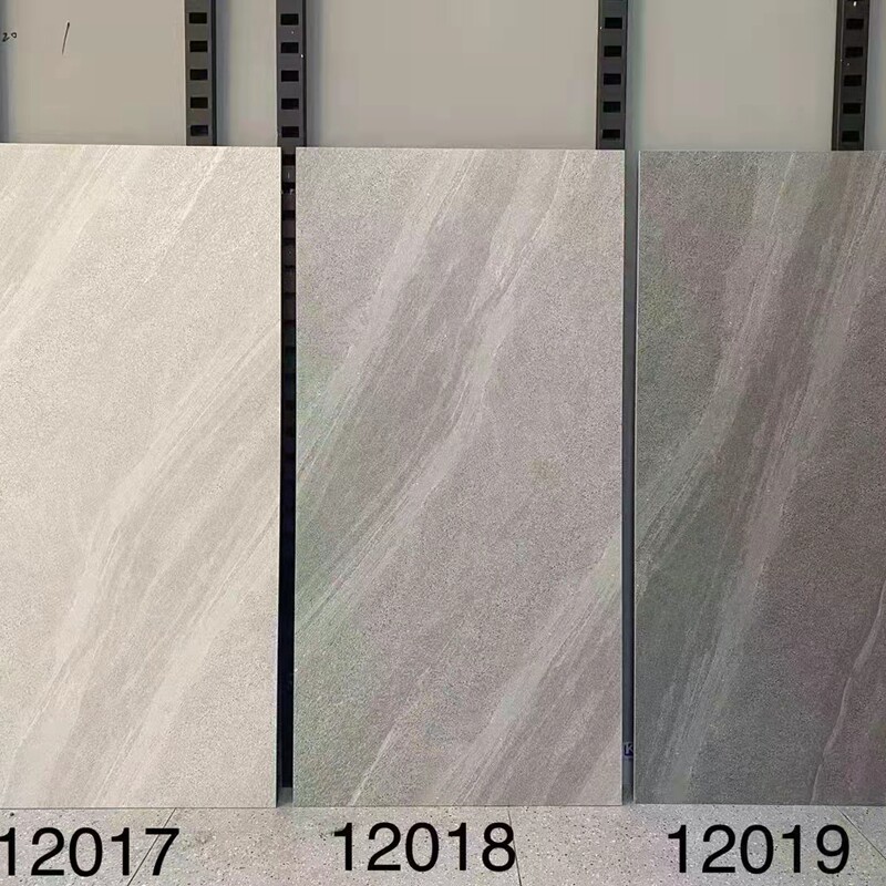 微水泥瓷砖地砖客厅防滑600x120D0水泥灰地板砖阳台卫生间厨房墙