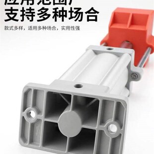 贝傅特斜角气缸侧孔机斜压开槽机木板压脚夹具木工打孔机打眼汽缸