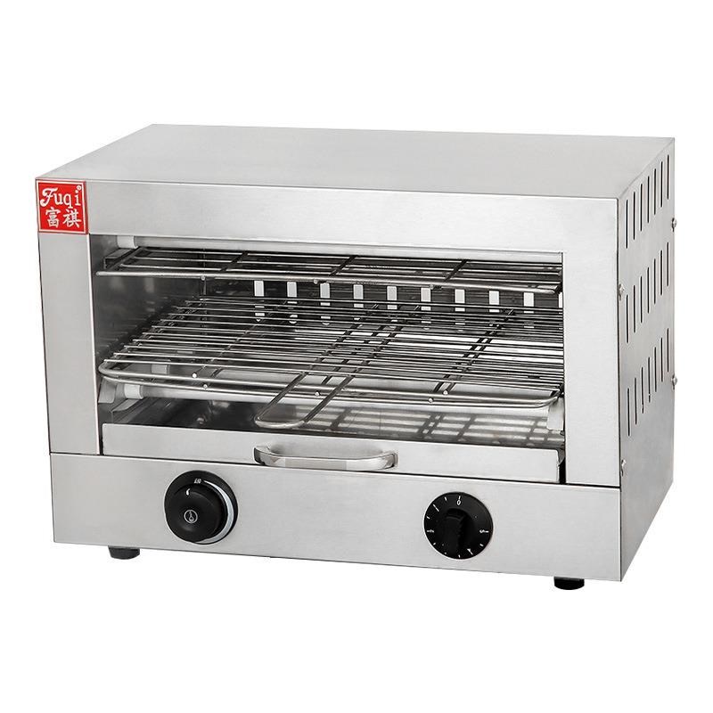 商用电热面火炉 不锈钢无油烟烧烤箱 温控烤肉烤鱼工厂直销烤箱