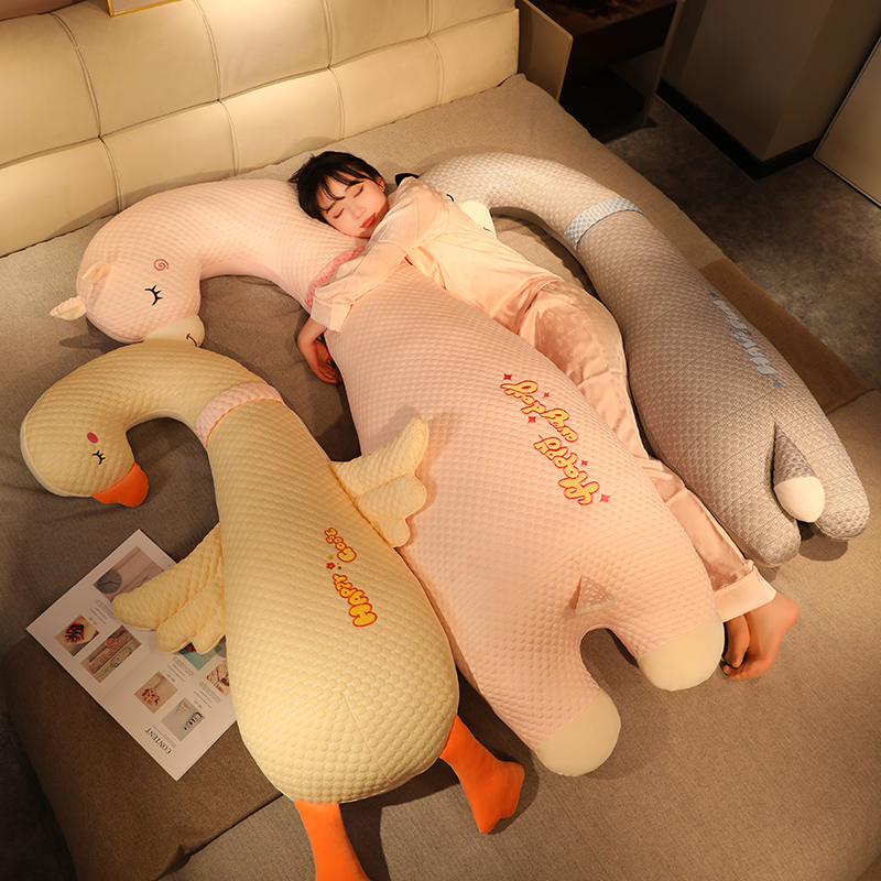 可爱长条抱枕女生床上睡觉夹腿侧睡枕头男生款床头靠垫卧室大靠枕